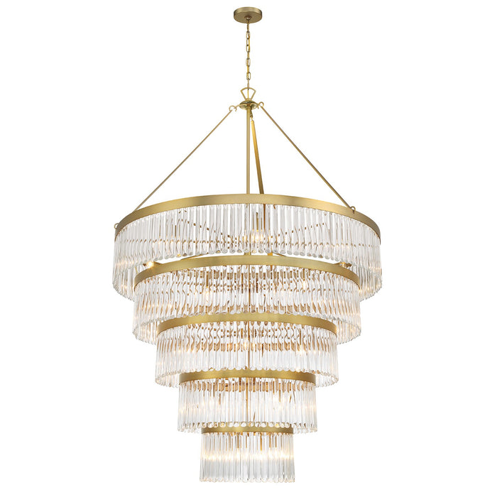 Crystorama EMO-5430-MG Emory 30 Light Chandelier Modern Gold Main Image.jpg