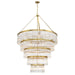 Crystorama EMO-5430-MG Emory 30 Light Chandelier Modern Gold Main Image.jpg