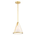 Crystorama FUL-900-GA Fulton One Light Pendant Antique Gold Main Image.jpg