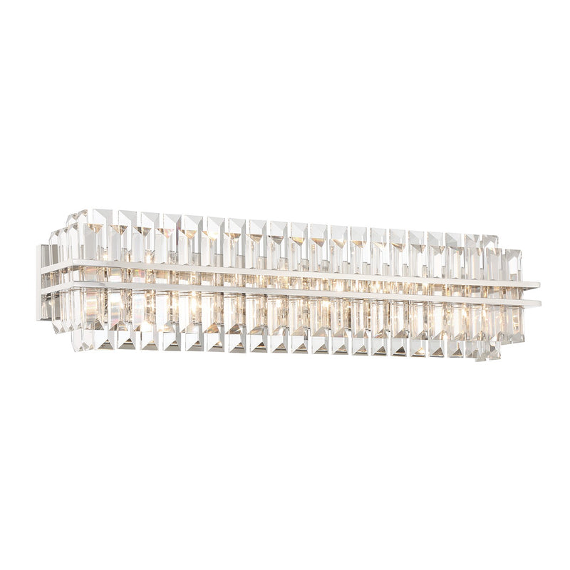 Crystorama HAY-1415-PN Hayes Six Light Bath Polished Nickel Main Image.jpg