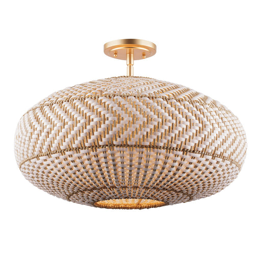 Crystorama ZAN-9014-SG_CEILING Zanzibar Four Light Flush Mount Soft Gold Main Image.jpg