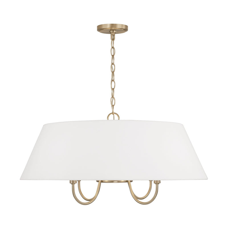 Capital Lighting 352741MA Julia Four Light Pendant, Matte Brass Main Image.jpg