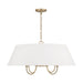 Capital Lighting 352741MA Julia Four Light Pendant, Matte Brass Main Image.jpg