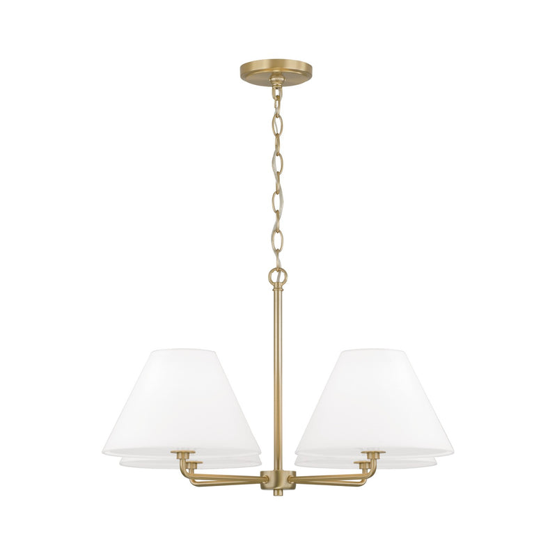 Capital Lighting 453242MA Parson Four Light Chandelier, Matte Brass Main Image.jpg