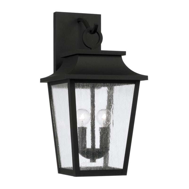 Capital Lighting 953321BK Chandler Two Light Outdoor Wall Lantern, Black Main Image.jpg