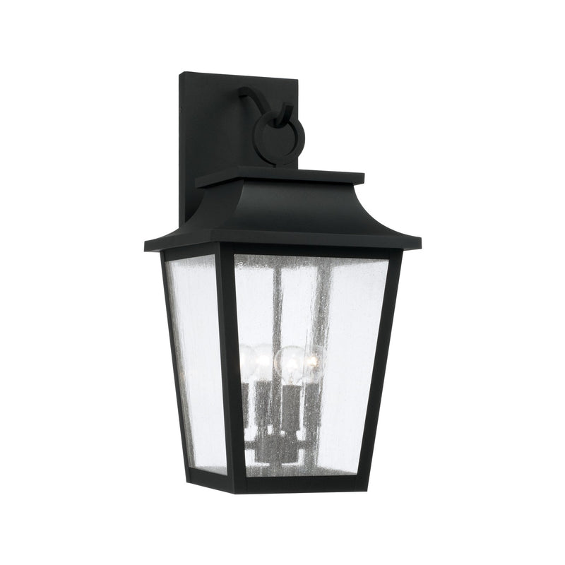 Capital Lighting 953341BK Chandler Four Light Outdoor Wall Lantern, Black Main Image.jpg