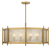 Savoy House 1-3803-8-322 Eight Light Chandelier, Warm Brass