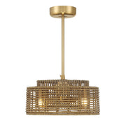 Savoy House 20-FD-155-322 LED Fan D'Lier, Warm Brass