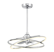 Savoy House 24-FD-745-11 LED Fan D'Lier, Polished Chrome