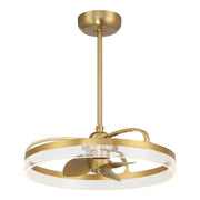 Savoy House 24-FD-845-322 LED Fan D'Lier, Warm Brass (3)