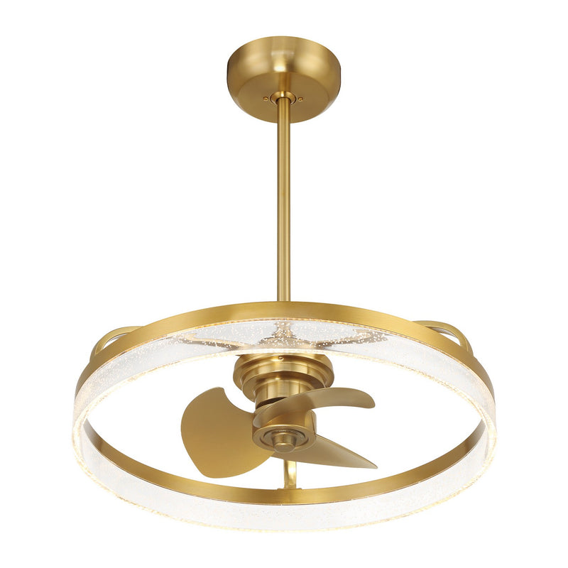 Savoy House 24-FD-845-322 LED Fan D'Lier, Warm Brass (4)