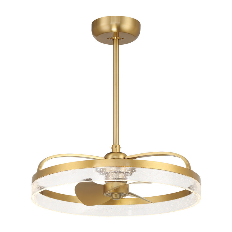 Savoy House 24-FD-845-322 LED Fan D'Lier, Warm Brass (5)