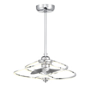 Savoy House 24-FD-945-11 LED Fan D'Lier, Polished Chrome