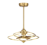 Savoy House 24-FD-945-322 LED Fan D'Lier, Warm Brass