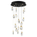 ET2 E11079-122BKPG Pebble LED Pendant Black / Polished Gold Main Image.jpg