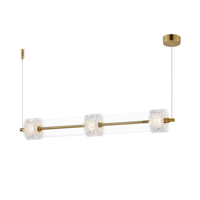 ET2 E11083-124NAB Elysian LED Linear Pendant Natural Aged Brass Main Image.jpg