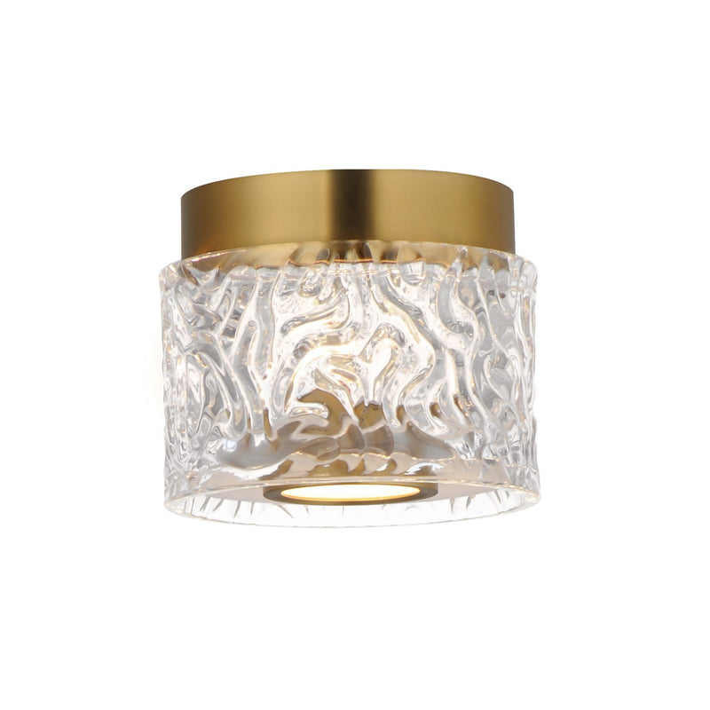 ET2 E11089-124NAB Elysian LED Flush Mount Natural Aged Brass Main Image.jpg