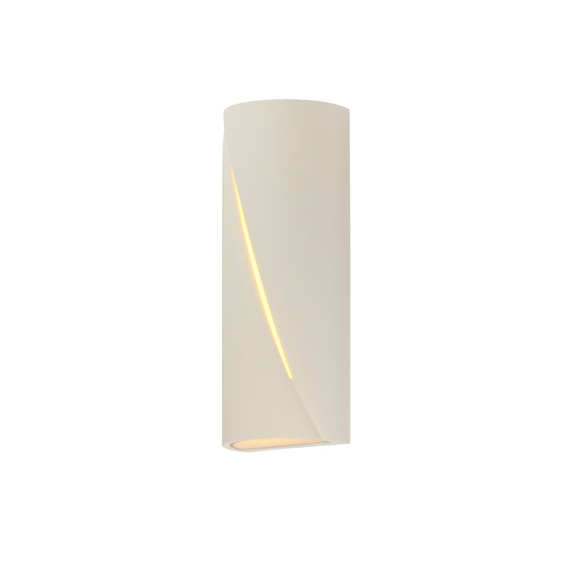 ET2 E14394-CHK Puff LED Outdoor Wall Sconce Chaulk White Main Image.jpg