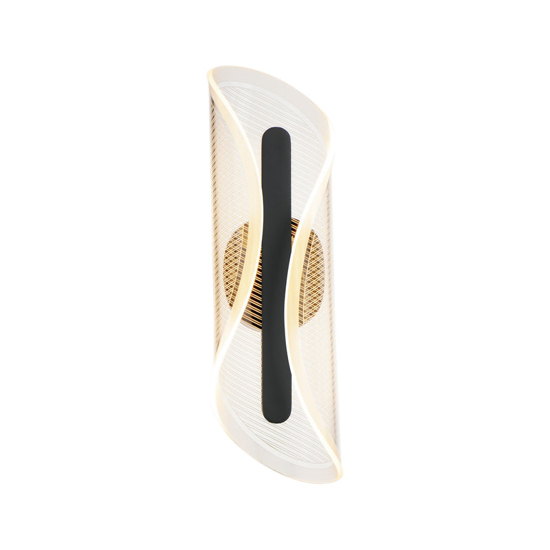 ET2 E24711-144BK Manta LED Wall Sconce Black Main Image.jpg