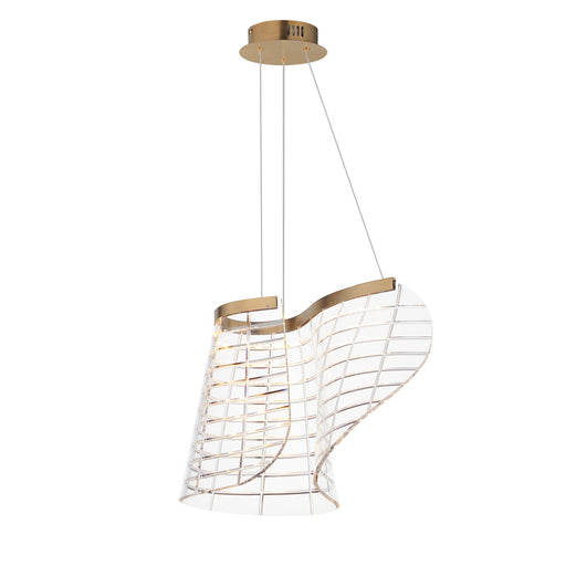 ET2 E24812-82BCN Tartan LED Pendant Brushed Champagne Main Image.jpg