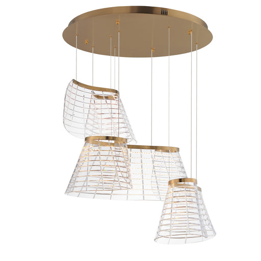 ET2 E24816-82BCN Tartan LED Pendant Brushed Champagne Main Image.jpg