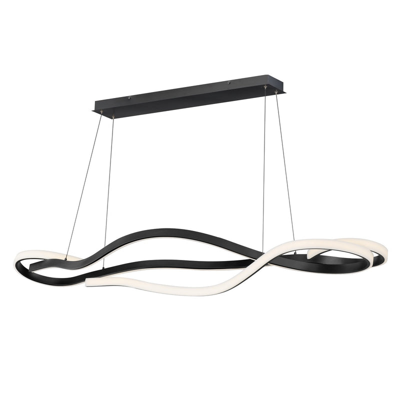 ET2 E30666-BK Serpentine LED Linear Pendant Black Main Image.jpg