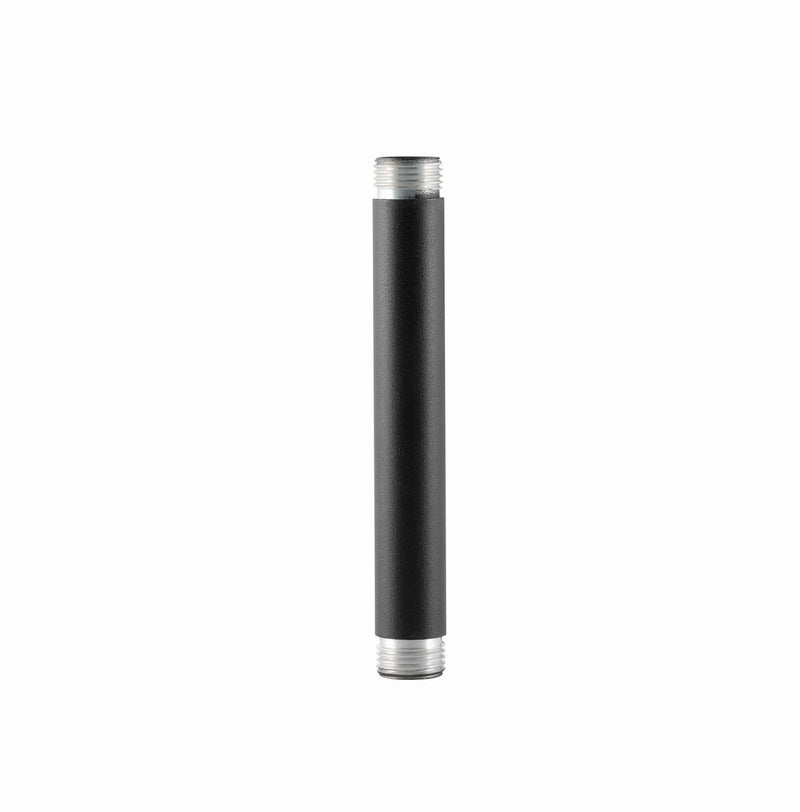 Kichler 15645BKT 6 inch Riser Stem, Textured Black