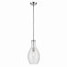 Kichler 42047CHCS One Light Pendant, Chrome