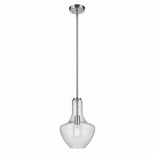 Kichler 42141CHCS One Light Pendant, Chrome