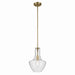 Kichler 42141NBRCS One Light Pendant, Natural Brass