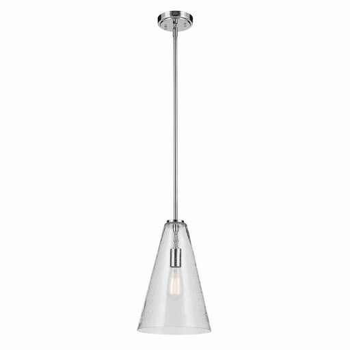 Kichler 42199CHCS One Light Pendant, Chrome