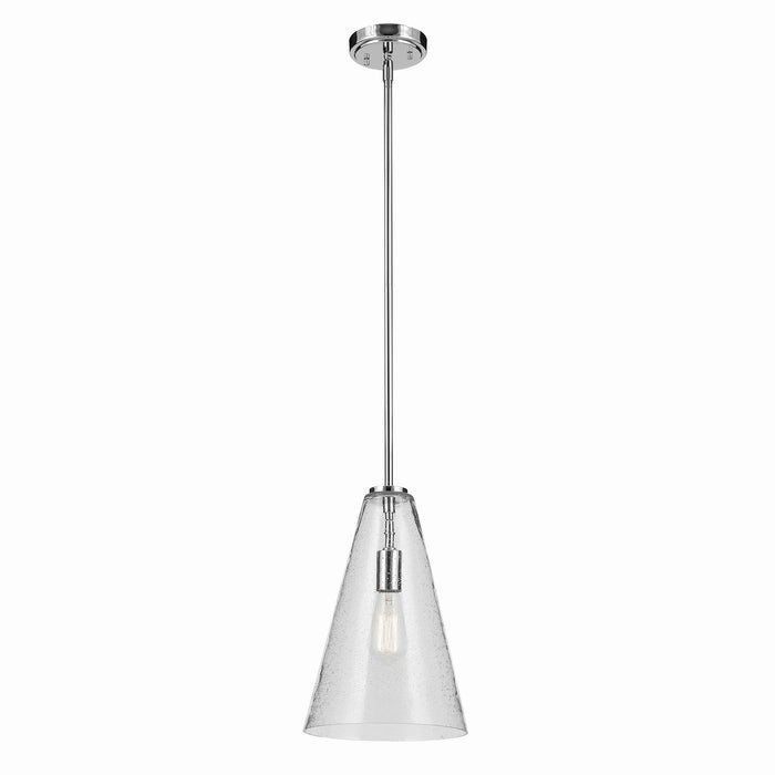 Kichler 42199CHCS One Light Pendant, Chrome