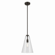 Kichler 42199OZ One Light Pendant, Olde Bronze