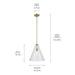 Kichler 42200NBRCS One Light Pendant, Natural Brass (3)
