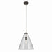 Kichler 42200OZ One Light Pendant, Olde Bronze