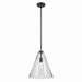 Kichler 42200OZCS One Light Pendant, Olde Bronze