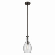Kichler 42456OZCS One Light Pendant, Olde Bronze