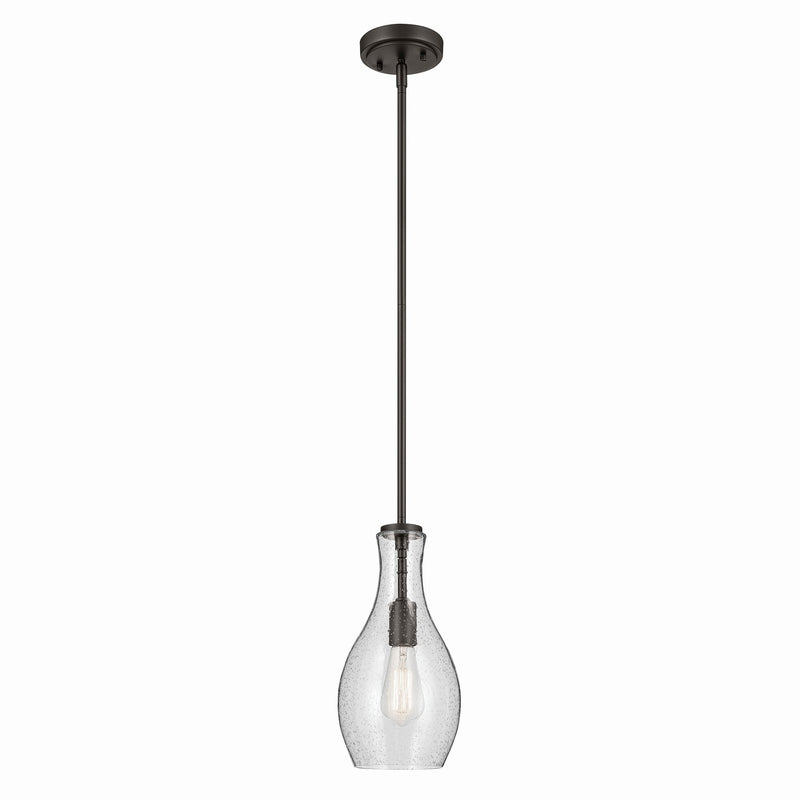 Kichler 42456OZCS One Light Pendant, Olde Bronze
