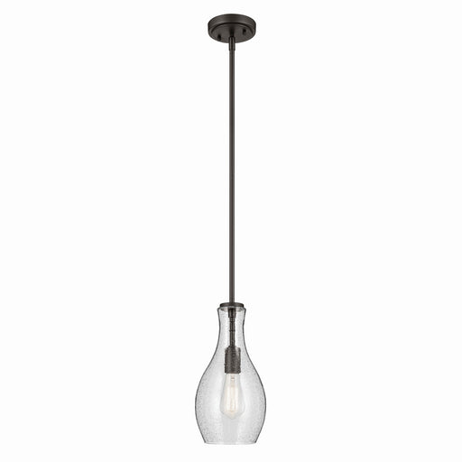 Kichler 42456OZCS One Light Pendant, Olde Bronze