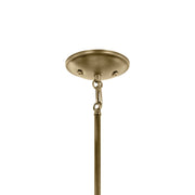 Kichler 43672NBRCLR Nine Light Chandelier, Natural Brass (2)