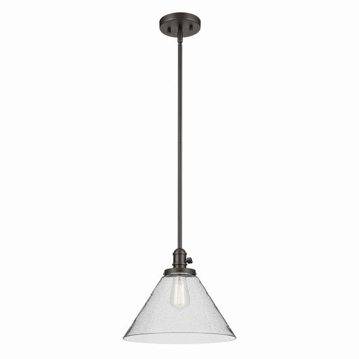 Kichler 43905OZ One Light Pendant, Olde Bronze