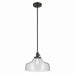 Kichler 43906OZ One Light Pendant, Olde Bronze