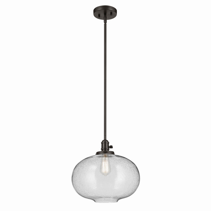 Kichler 43911OZ One Light Pendant, Olde Bronze