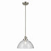 Kichler 43912NI One Light Pendant, Brushed Nickel
