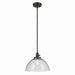 Kichler 43912OZ One Light Pendant, Olde Bronze