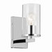 Kichler 45495CHCLR One Light Wall Sconce, Chrome