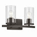 Kichler 45496OZCLR Two Light Bath, Olde Bronze