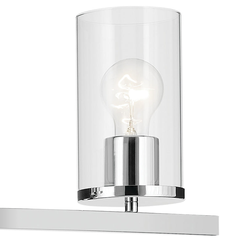 Kichler 45497CHCLR Three Light Bath, Chrome (2)