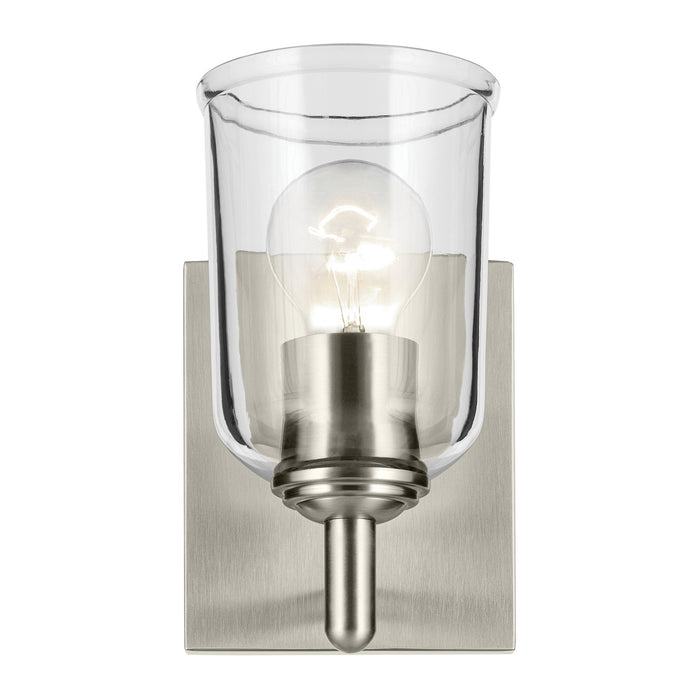 Kichler 45572NICLR One Light Wall Sconce, Brushed Nickel (4)