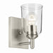 Kichler 45572NICLR One Light Wall Sconce, Brushed Nickel